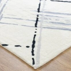 Drizzle Dew Cream Blue Rug -Sydney Rugs Online 004 2