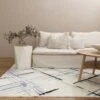 Drizzle Dew Cream Blue Rug -Sydney Rugs Online 004 4