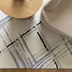 Drizzle Dew Cream Blue Rug -Sydney Rugs Online 004 5
