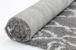 Accorom Fes Shag Grey Silver Rug -Sydney Rugs Online 19092 995 4