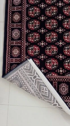 SilkVera Philpa Navy Red Uniart Rug -Sydney Rugs Online 20210926 153642