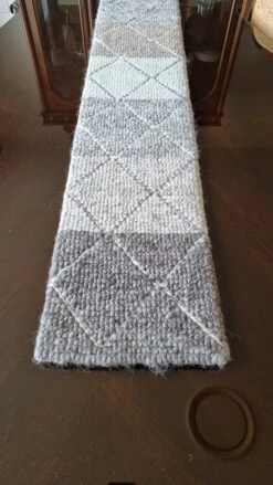 Wool Diamond Table Runner