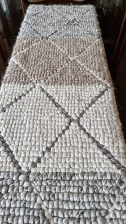 Wool Diamond Table Runner -Sydney Rugs Online 20210926 163050