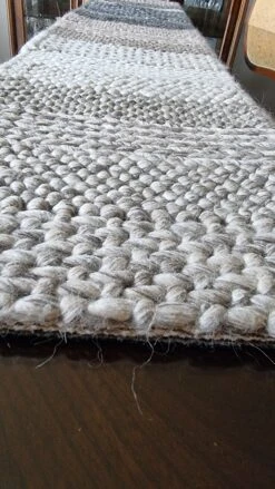 Wool Berg Stripe Table Runner -Sydney Rugs Online 20210926 163353