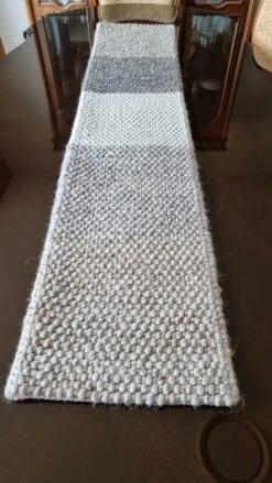 Wool Berg Solid Table Runner
