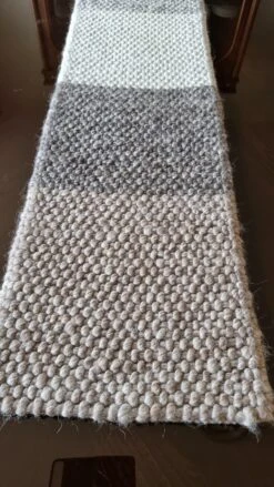 Wool Berg Solid Table Runner -Sydney Rugs Online 20210926 163506