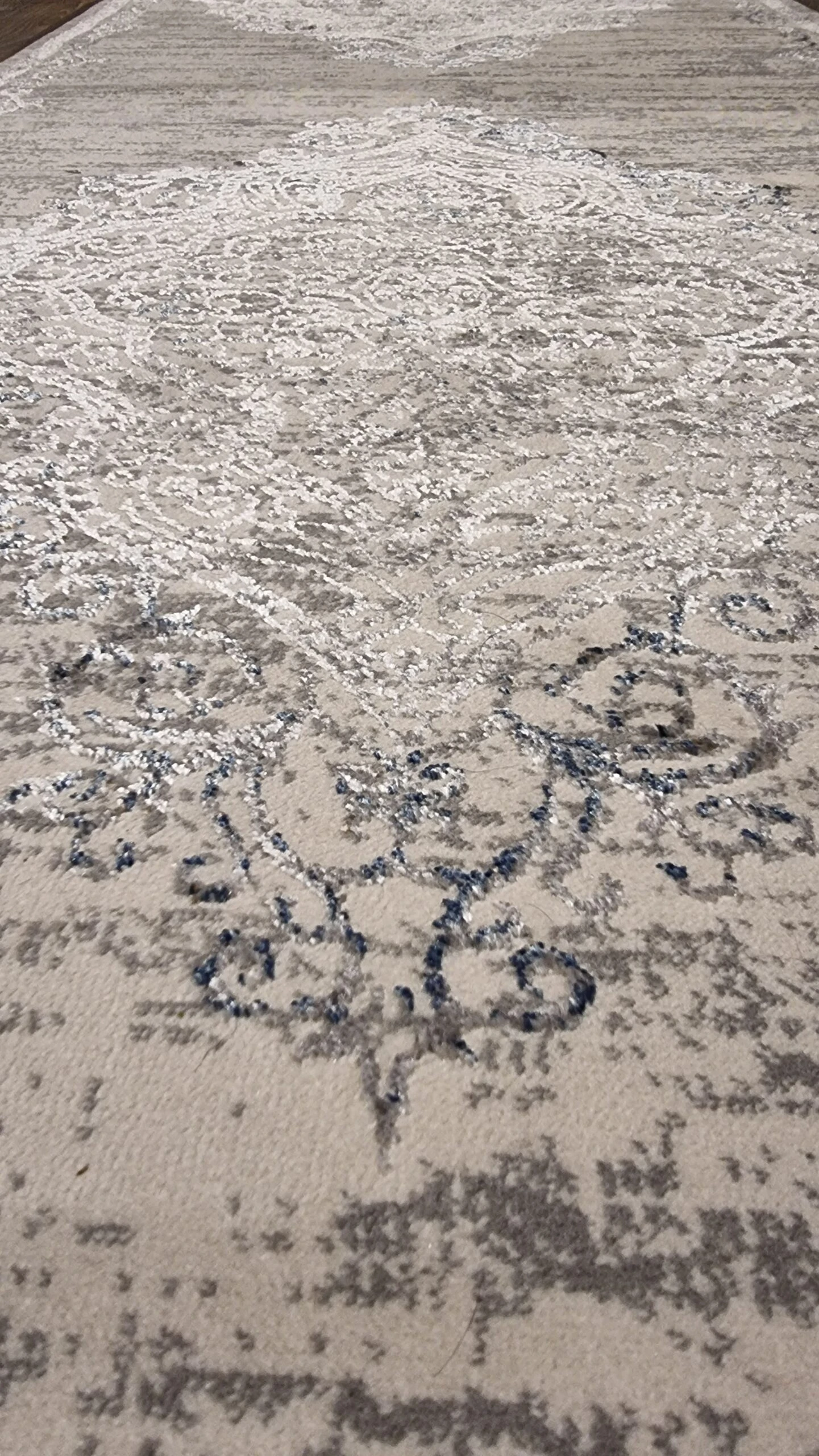 Glamor Beauty Light Grey Runner Uniart Rug 8 Glamor Beauty Light Grey Runner Uniart Rug - Image 6