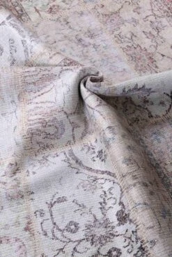 Distressed Vintage Prime Patch Cream Rug -Sydney Rugs Online 2048 00 8