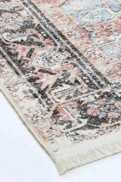Distressed Vintage Premier Blue Rust Rug -Sydney Rugs Online 2664 07 3
