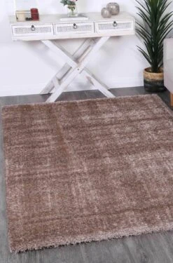 Bulgy Shag Beige Rug