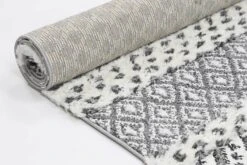 Smut Tribal Edge Cream Rug -Sydney Rugs Online 9030 GREY 4