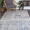Amrish Newburg Navy Tribal Rug -Sydney Rugs Online AMRI160NEWBNAVY 5