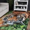 Divine Tiger Non-Slip Rug -Sydney Rugs Online ANGE06 5