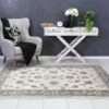 Aarya Border Grey Cream Rug -Sydney Rugs Online ARYA 6024A CREAM 8