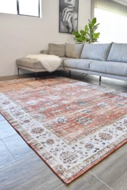 Atlas Auburn Clay Rose Rug