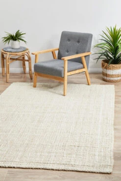 Chunky Natural Fiber Barker Bleach Rug -Sydney Rugs Online ATR BKR BCH 2