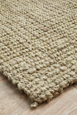 Chunky Natural Fiber Barker Platinum Uniart Rug -Sydney Rugs Online ATR BKR PLA 4