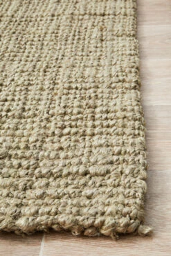 Chunky Natural Fiber Barker Platinum Uniart Rug -Sydney Rugs Online ATR BKR PLA 5