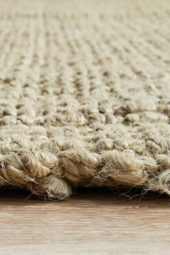 Chunky Natural Fiber Barker Platinum Uniart Rug -Sydney Rugs Online ATR BKR PLA 6
