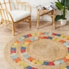 Little Miss Daisy Jute Rug