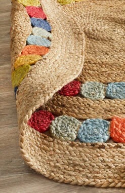 Little Miss Daisy Jute Rug -Sydney Rugs Online ATR FRU MULT 5