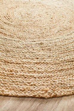 Round Jute Natural Rug -Sydney Rugs Online ATR POLO NAT 2