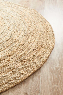Round Jute Natural Rug -Sydney Rugs Online ATR POLO NAT 3