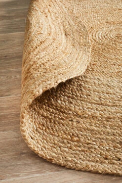 Round Jute Natural Rug -Sydney Rugs Online ATR POLO NAT 5
