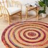 April Target Cotton And Jute Rug -Sydney Rugs Online ATR TAR MULT