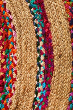 April Target Cotton And Jute Rug -Sydney Rugs Online ATR TAR MULT 4