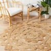Round Jute Natural Tessellate Rug -Sydney Rugs Online ATR TES NAT