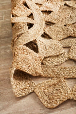 Round Jute Natural Tessellate Rug 13 Round Jute Natural Tessellate Rug -Sydney Rugs Online ATR TES NAT 5