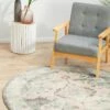 Avenue Admission Grey Round Rug -Sydney Rugs Online AVE 701 GREY RU