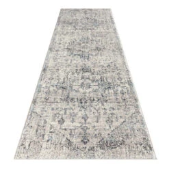 Praise Beauty Light Grey Runner Rug