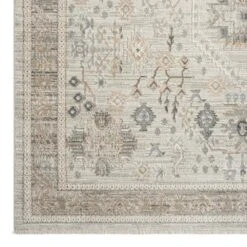 Aria Chant Grey Rug -Sydney Rugs Online Aria8207GreyCorner
