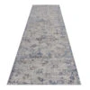 Achromatic Greenwood Beige Blue Runner Rug