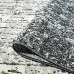 Astor Ebony Charcoal Rug -Sydney Rugs Online Astor482Ebony Loop