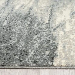 Astor Ash Charcoal Runner Rug -Sydney Rugs Online Astor483AshRun Side