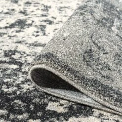 Astor Sand Charcoal Runner Rug -Sydney Rugs Online Astor485SandRun Loop