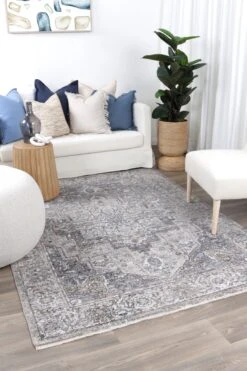 Baltimore Arlon Vintage Grey Beige Rug