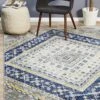 Eclectic Extensive Navy Rug -Sydney Rugs Online BLN 203 NAVY