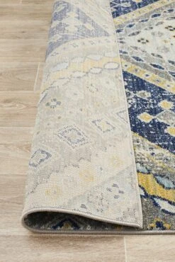 Eclectic Extensive Navy Rug -Sydney Rugs Online BLN 203 NAVY 6