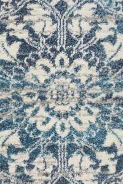 Eclectic Diverse Blue Round Rug -Sydney Rugs Online BLN 207 BLUE RO 5