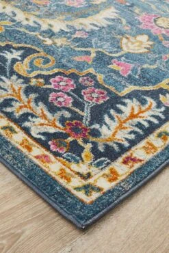 Eclectic General Navy Rug -Sydney Rugs Online BLN 209 NAVY 2