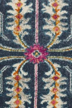 Eclectic General Navy Rug -Sydney Rugs Online BLN 209 NAVY 5
