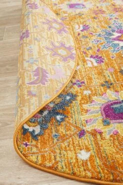 Eclectic Critical Rust Round Rug 15 Eclectic Critical Rust Round Rug -Sydney Rugs Online BLN 210 RUST RO 6