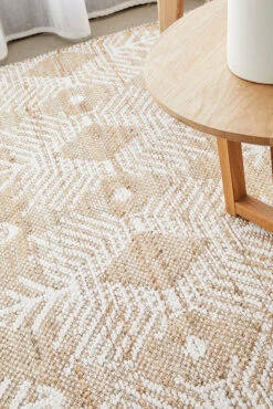 Fairy Rosary Natural Reversible Rug -Sydney Rugs Online BOD ROSA 11