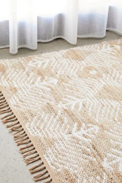 Fairy Rosary Natural Reversible Rug -Sydney Rugs Online BOD ROSA 7
