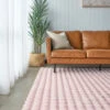 Bubble Machine Washable Blush Rug -Sydney Rugs Online BUB BLUSH 1
