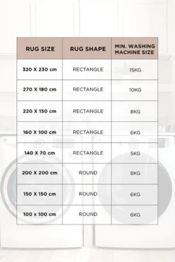 Bubble Machine Washable Natural Rug -Sydney Rugs Online BUB NATURAL 9